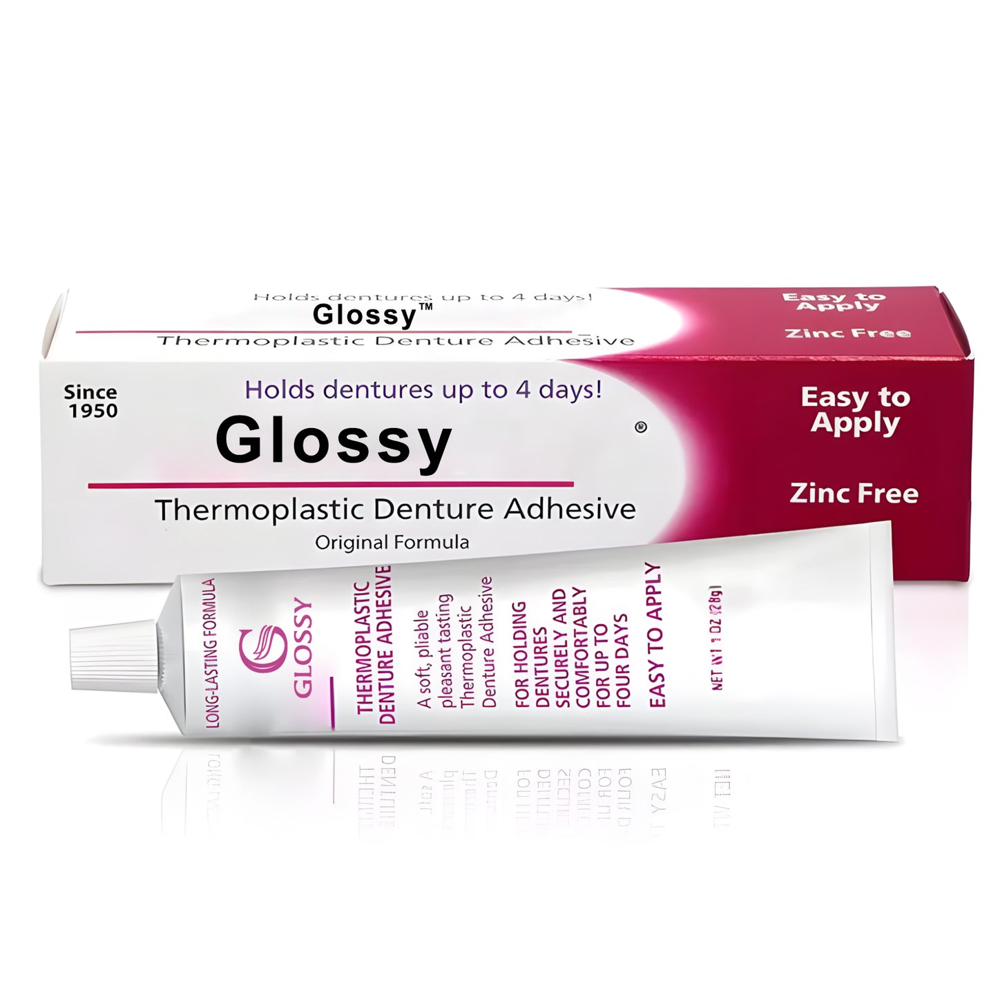 ✨[Official Brand Store]glossy™ Thermoplastic Denture Adhesive(🔥Limited Time Discount)